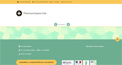 Desktop Screenshot of pharmacieespacecoty.pharminfo.fr