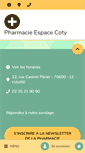 Mobile Screenshot of pharmacieespacecoty.pharminfo.fr