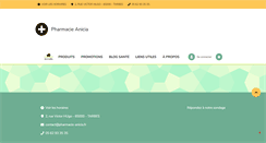 Desktop Screenshot of pharmacieanicia.pharminfo.fr