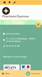 Mobile Screenshot of pharmacieequinoxe.pharminfo.fr