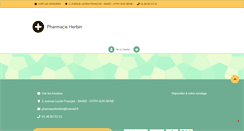 Desktop Screenshot of pharmacieherbin.pharminfo.fr