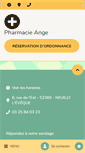 Mobile Screenshot of pharmacieange.pharminfo.fr